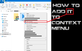 How To Add Take Ownership Option In Context Menu For WindowsPicture
